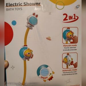 Electric Shower Bath Toy - Yellow and Blue